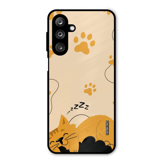 Yellow Paws Samsung Galaxy M36 Mobile Back Cover - Cute PrintShield Case