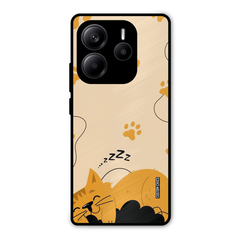 Yellow Paws Redmi Note 14 Mobile Back Cover - Cute PrintShield Case