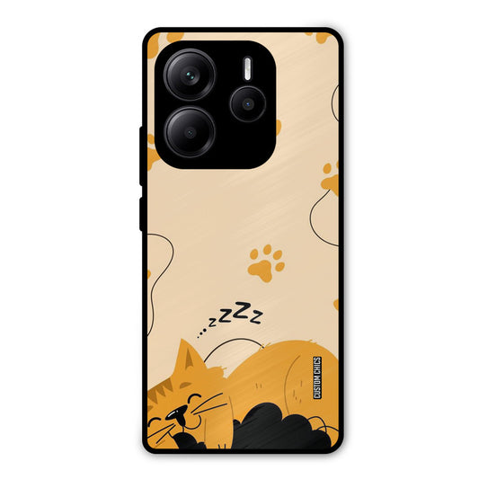 Yellow Paws Redmi Note 14 Mobile Back Cover - Cute PrintShield Case