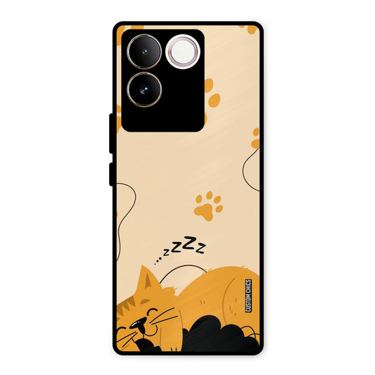 Yellow Paws Vivo T2 Pro Mobile Back Cover - Cute PrintShield Case