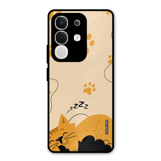Yellow Paws Vivo T4x Mobile Back Cover - Cute PrintShield Case