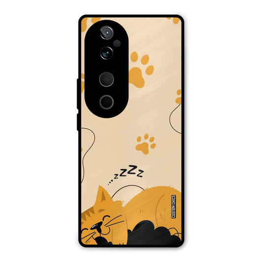 Yellow Paws Vivo V40 Pro Mobile Back Cover - Cute PrintShield Case