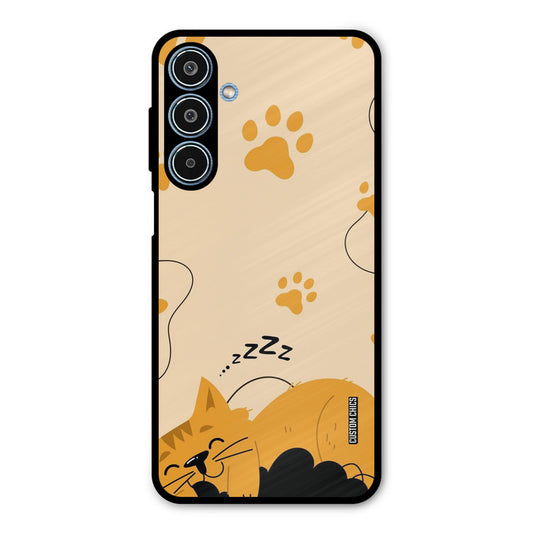 Yellow Paws Samsung Galaxy M35 5G Mobile Back Cover - Cute PrintShield Case