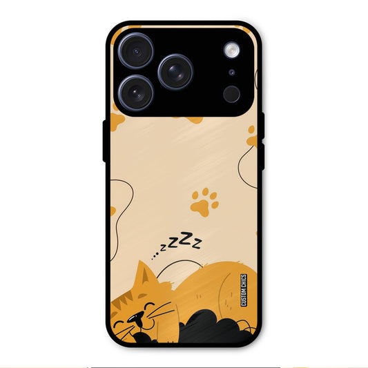 Yellow Paws iPhone 17 Pro Max Mobile Back Cover - Cute PrintShield Case