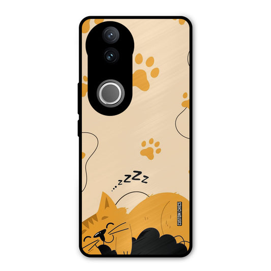 Yellow Paws Vivo V50e Mobile Back Cover - Cute PrintShield Case