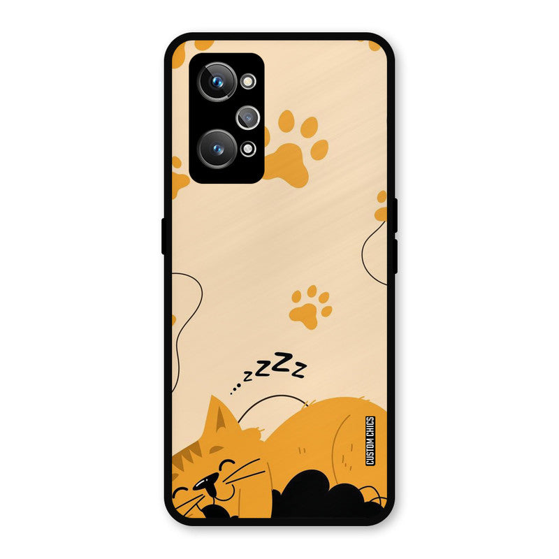 Yellow Paws Realme GT Neo 2 Mobile Back Cover - Cute PrintShield Case