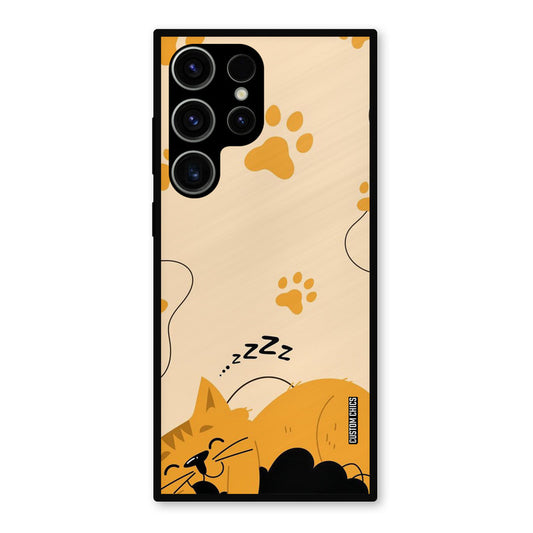 Yellow Paws Samsung Galaxy S23 Ultra Mobile Back Cover - Cute PrintShield Case