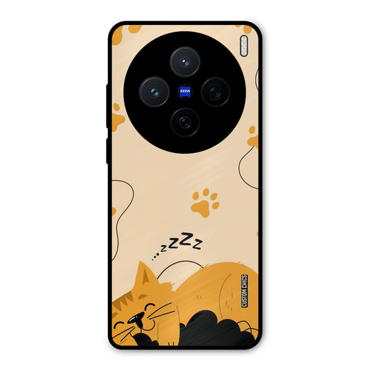 Yellow Paws Vivo X200 Mobile Back Cover - Cute PrintShield Case