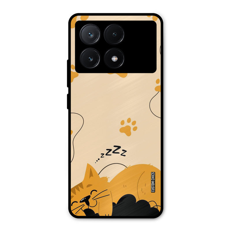Yellow Paws Poco X6 Pro Mobile Back Cover - Cute PrintShield Case