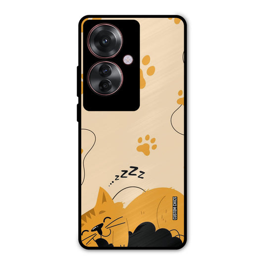 Yellow Paws Oppo F25 Pro Mobile Back Cover - Cute PrintShield Case