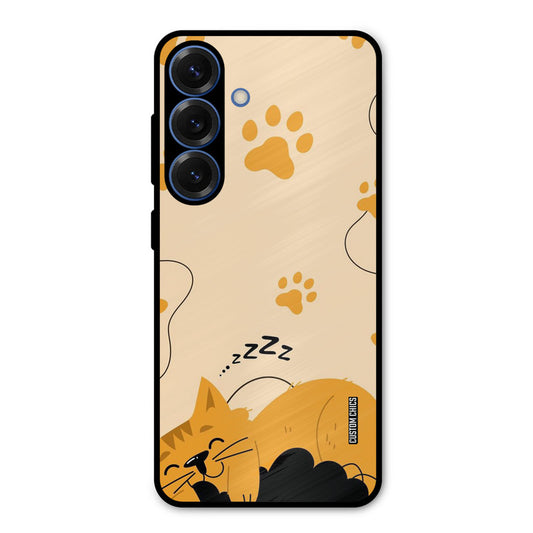 Yellow Paws Samsung Galaxy S25 Mobile Back Cover - Cute PrintShield Case