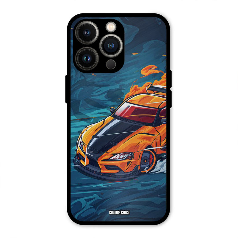 Yellow Sportscar Ultra Hybrid PrintShield Case