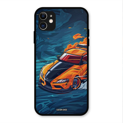 Yellow Sportscar Ultra Hybrid PrintShield Case