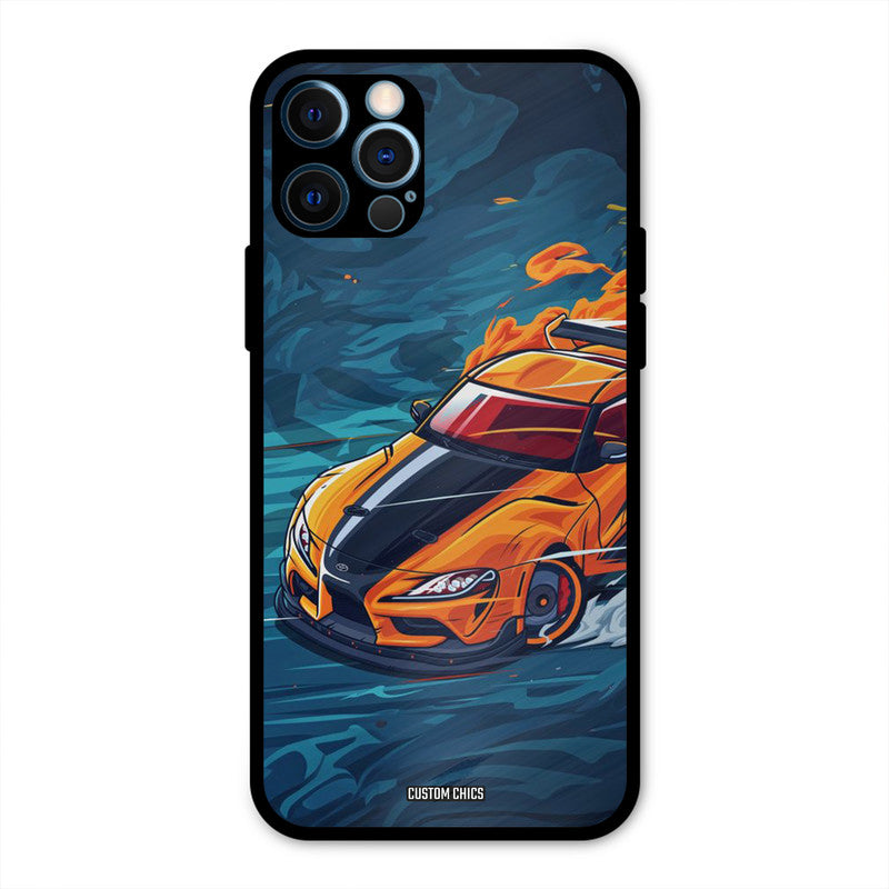 Yellow Sportscar Ultra Hybrid PrintShield Case