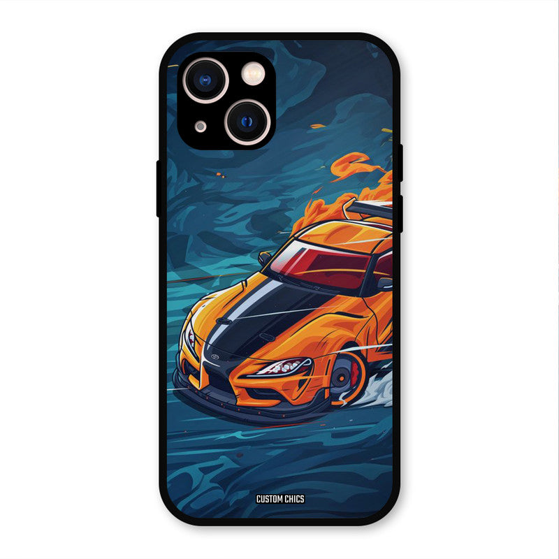 Yellow Sportscar Ultra Hybrid PrintShield Case