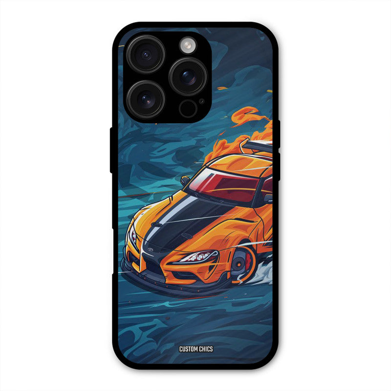 Yellow Sportscar Ultra Hybrid PrintShield Case