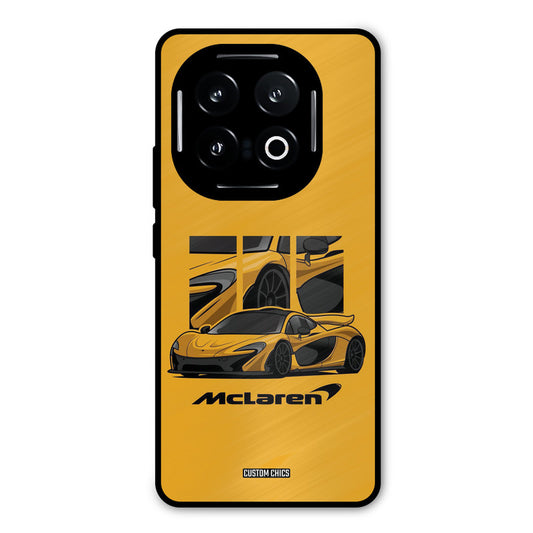 Yellow Super Sportscar iQOO 13 Mobile Back Cover - Car&Bike PrintShield Case