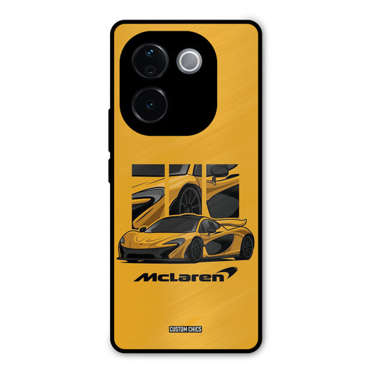 Yellow Super Sportscar iQOO Z9s Pro Mobile Back Cover - Car&Bike PrintShield Case