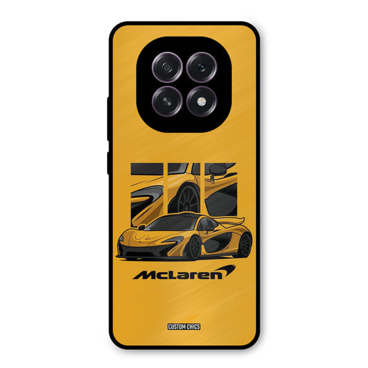 Yellow Super Sportscar Oppo F29 Mobile Back Cover - Car&Bike PrintShield Case