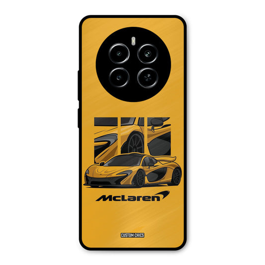 Yellow Super Sportscar Realme P1 5G Mobile Back Cover - Car&Bike PrintShield Case