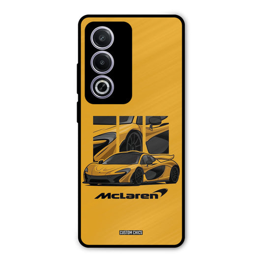 Yellow Super Sportscar Oppo A3 Pro Mobile Back Cover - Car&Bike PrintShield Case