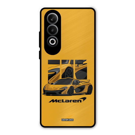 Yellow Super Sportscar OnePlus Nord CE4 Mobile Back Cover - Car&Bike PrintShield Case