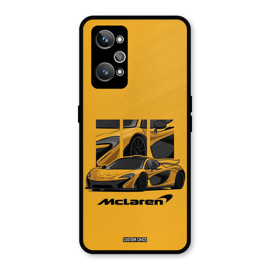 Yellow Super Sportscar Realme GT Neo 2 Mobile Back Cover - Car&Bike PrintShield Case