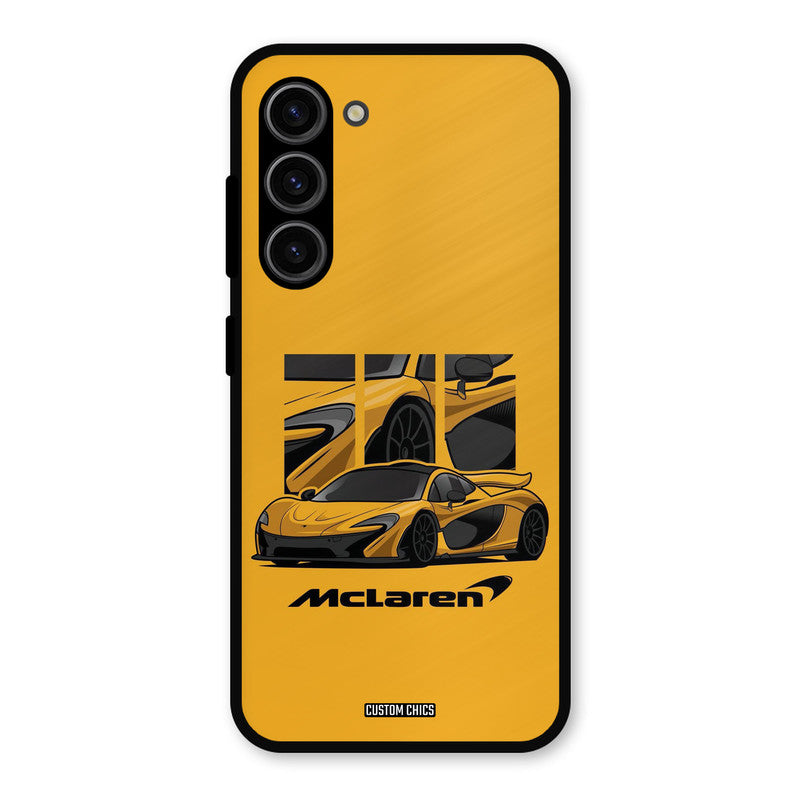 Yellow Super Sportscar Samsung Galaxy S23 Mobile Back Cover - Car&Bike PrintShield Case