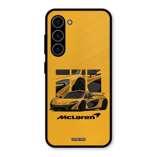 Yellow Super Sportscar Samsung Galaxy S23 Mobile Back Cover - Car&Bike PrintShield Case