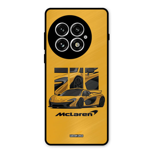 Yellow Super Sportscar Oneplus 13 Mobile Back Cover - Car&Bike PrintShield Case