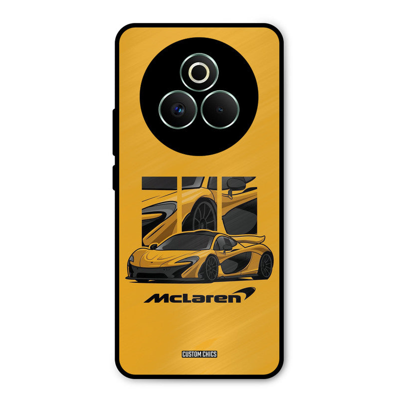 Yellow Super Sportscar Realme P3 Pro 5G Mobile Back Cover - Car&Bike PrintShield Case