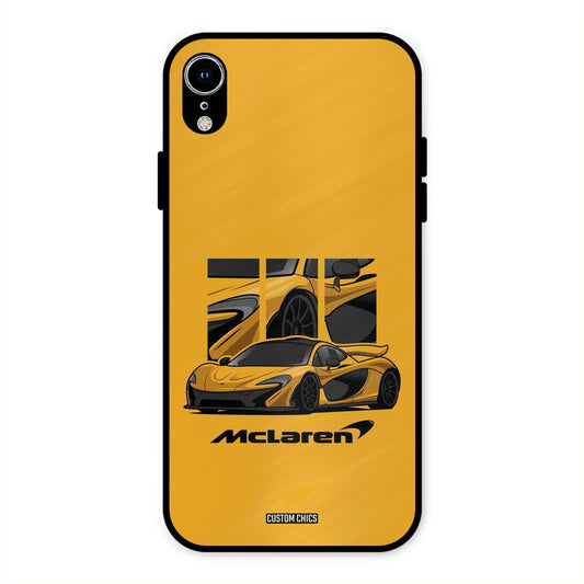 Yellow Super Sportscar iPhone XR Mobile Back Cover - Car&Bike PrintShield Case