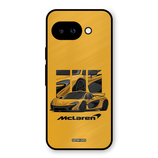 Yellow Super Sportscar Google Pixel 9A Mobile Back Cover - Car&Bike PrintShield Case