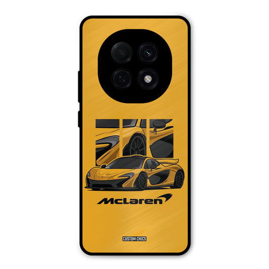 Yellow Super Sportscar Oppo F29 Pro Mobile Back Cover - Car&Bike PrintShield Case