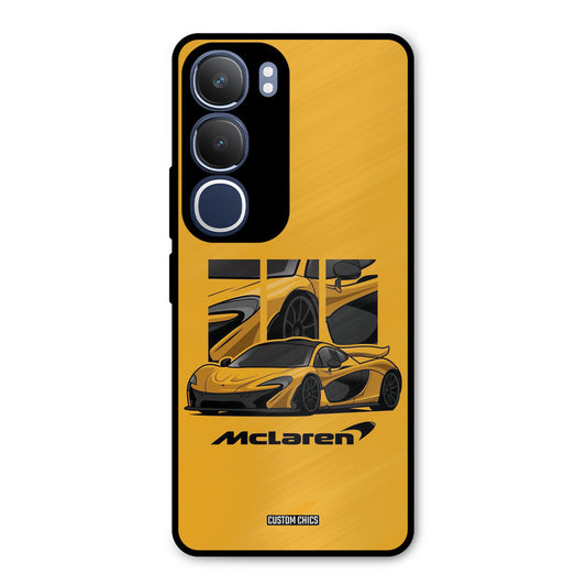 Yellow Super Sportscar Vivo Y29 Mobile Back Cover - Car&Bike PrintShield Case