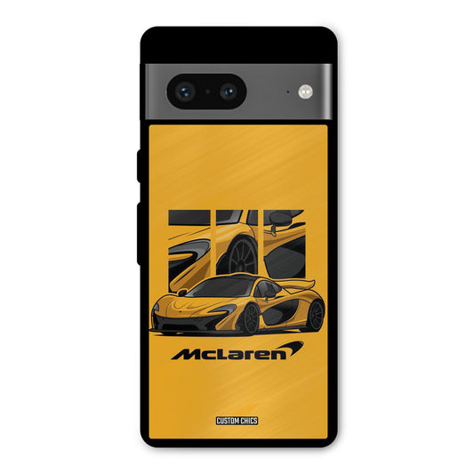 Yellow Super Sportscar Google Pixel 7 Mobile Back Cover - Car&Bike PrintShield Case