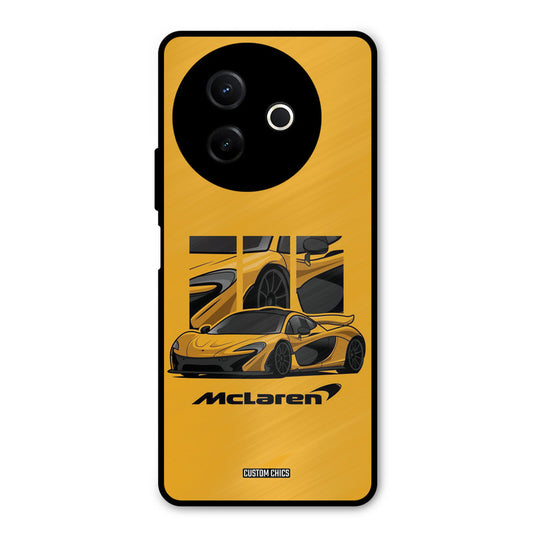 Yellow Super Sportscar Vivo Y39 Mobile Back Cover - Car&Bike PrintShield Case