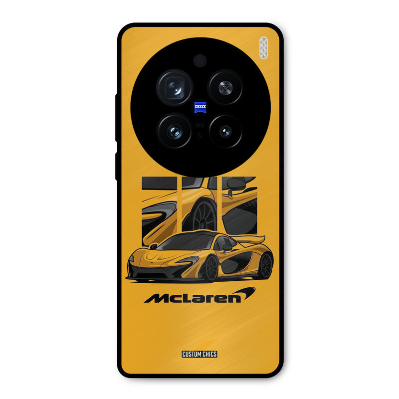 Yellow Super Sportscar Vivo X200 Pro Mobile Back Cover - Car&Bike PrintShield Case