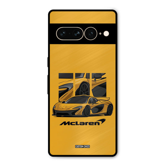 Yellow Super Sportscar Google Pixel 7 Pro Mobile Back Cover - Car&Bike PrintShield Case