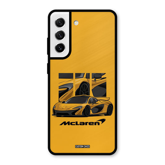 Yellow Super Sportscar Samsung Galaxy S21 FE 5G Mobile Back Cover - Car&Bike PrintShield Case