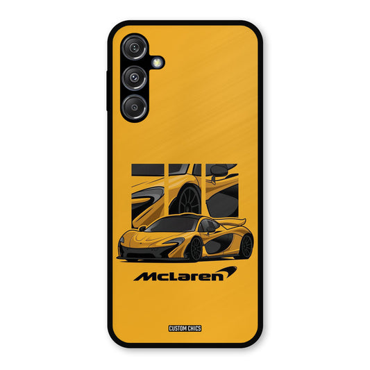Yellow Super Sportscar Samsung Galaxy M34 5G Mobile Back Cover - Car&Bike PrintShield Case