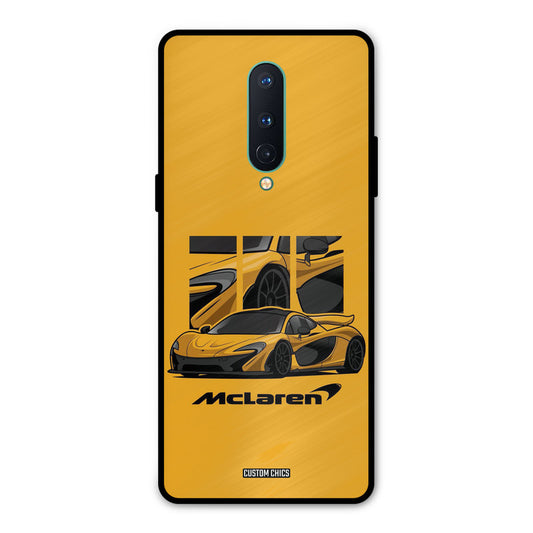 Yellow Super Sportscar Oneplus 8 Mobile Back Cover - Car&Bike PrintShield Case
