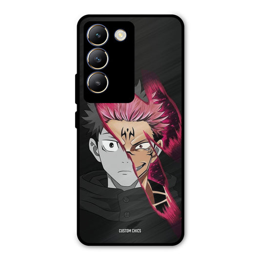 Yuzi Plus Sukuna Vivo Y200e Mobile Back Cover - Anime PrintShield Case