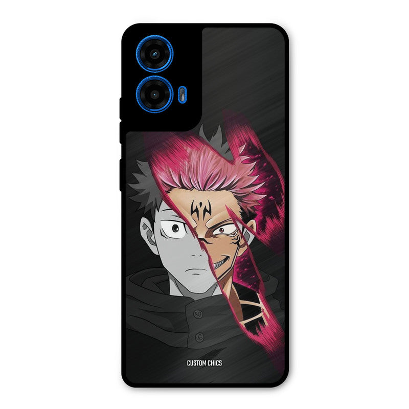 Yuzi Plus Sukuna Moto G45 Mobile Back Cover - Anime PrintShield Case