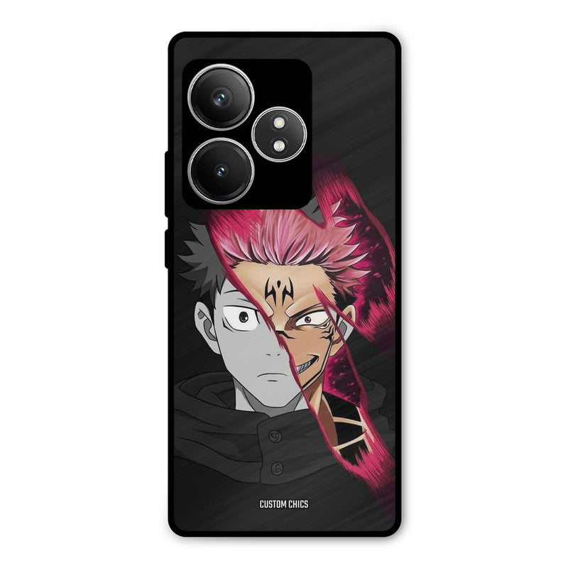 Yuzi Plus Sukuna Realme GT 6T Mobile Back Cover - Anime PrintShield Case