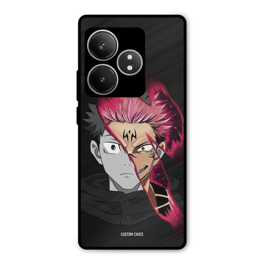 Yuzi Plus Sukuna Realme GT 6T Mobile Back Cover - Anime PrintShield Case