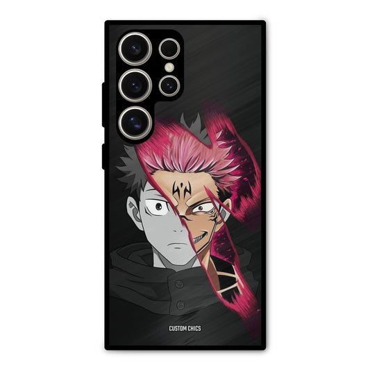 Yuzi Plus Sukuna Samsung Galaxy S24 Ultra Mobile Back Cover - Anime PrintShield Case