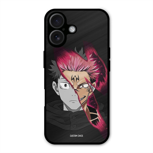 Yuzi Plus Sukuna iPhone 16 Plus Mobile Back Cover - Anime PrintShield Case