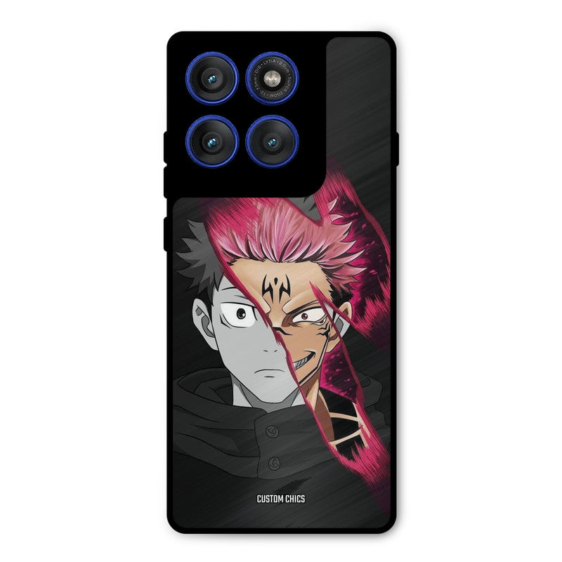 Yuzi Plus Sukuna Motorola Edge 60 Pro Mobile Back Cover - Anime PrintShield Case