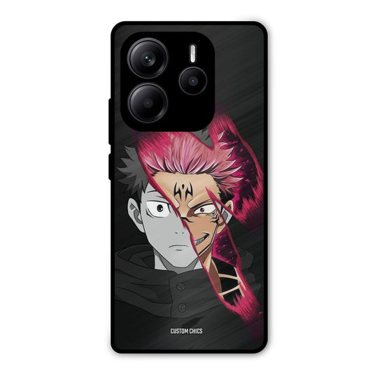 Yuzi Plus Sukuna Redmi Note 14 Mobile Back Cover - Anime PrintShield Case